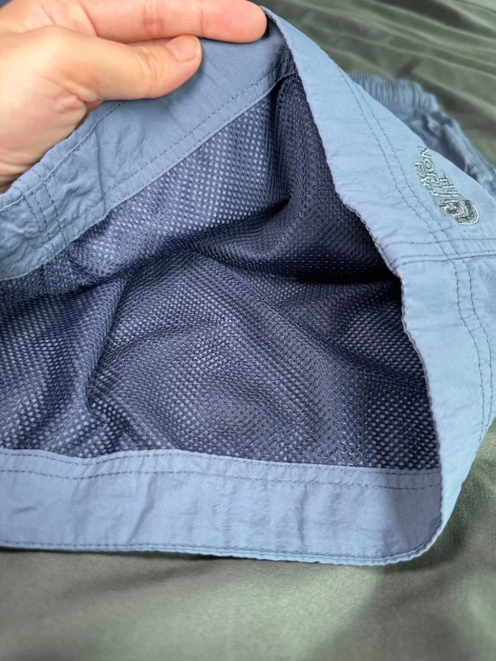 The North Face x Nanamica Purple Label Blue Shorts, size M waist 32